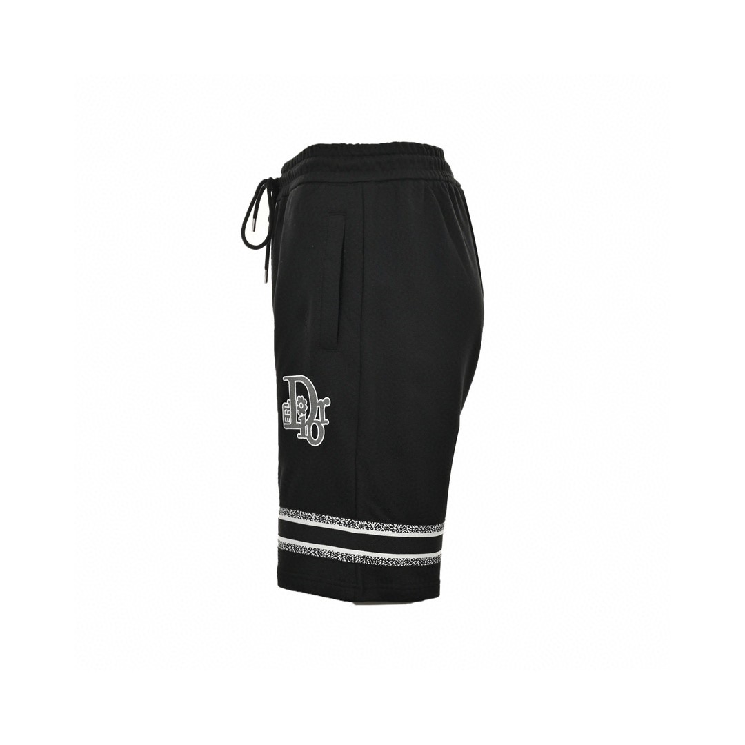 Bottom Joint Color Embroidery Logo Short