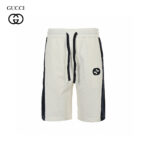 Joint Inlay Double G Embroidery Logo Short