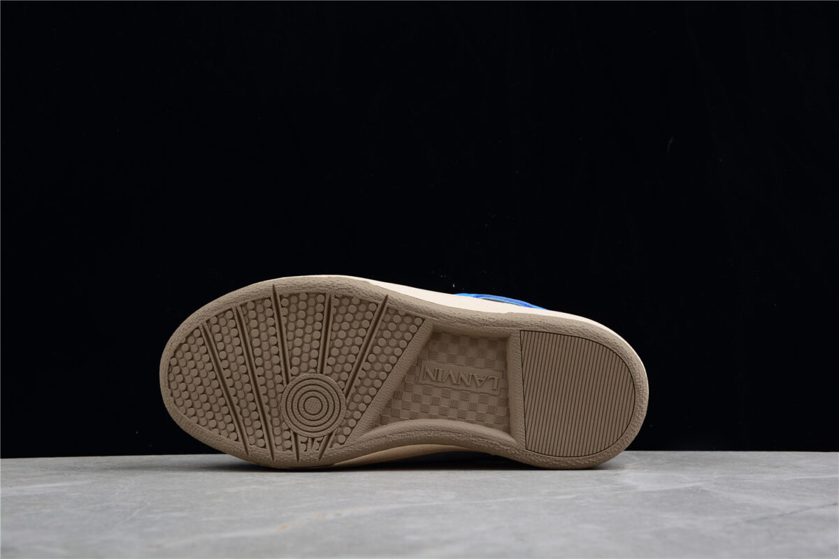 Lanvin Curb Sneaker Shoes Blue