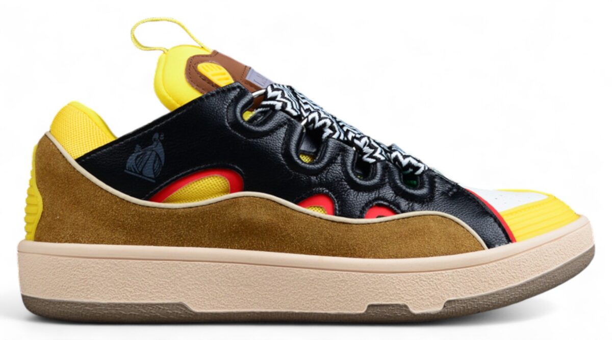 Lanvin Curb Chunky Lace Sneakers