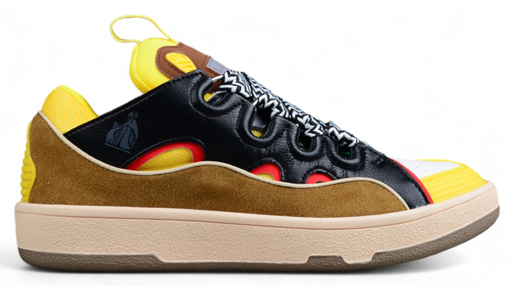 Lanvin Curb Chunky Lace Sneakers