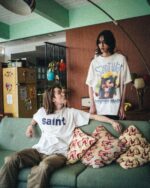 24ss Palm Suffer Jesus Logo T-Shirt