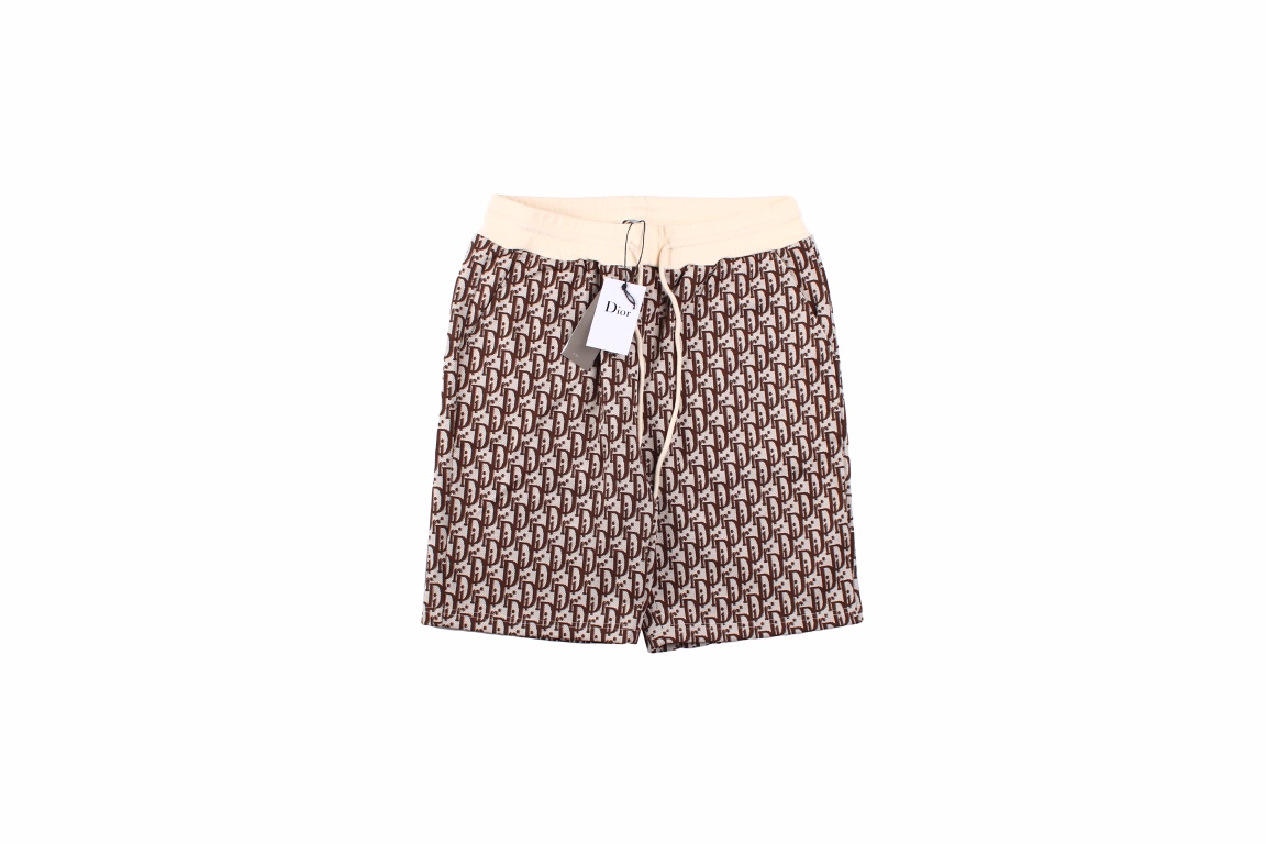 Full Monogram Logo Knit Short
