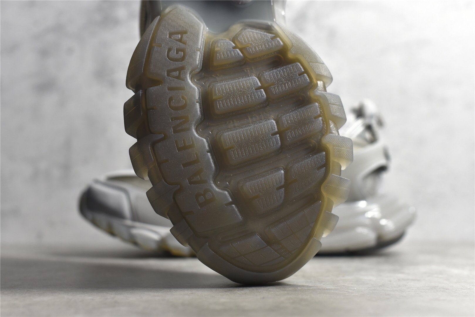 Balenciaga Track Clear Sole Sneaker Gray