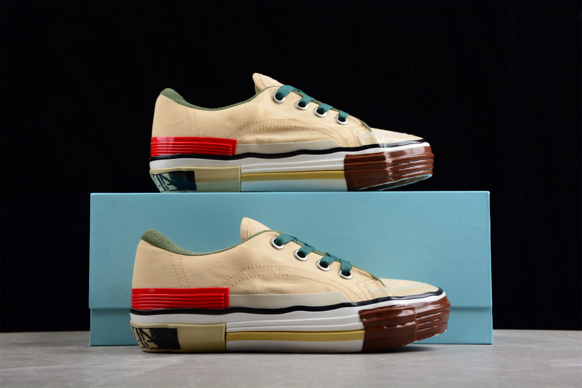 Lanvin Canvas Shoes Lace Sneakers