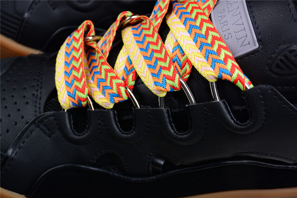 Lanvin ‘Curb’ Sneakers Black & Multicolor