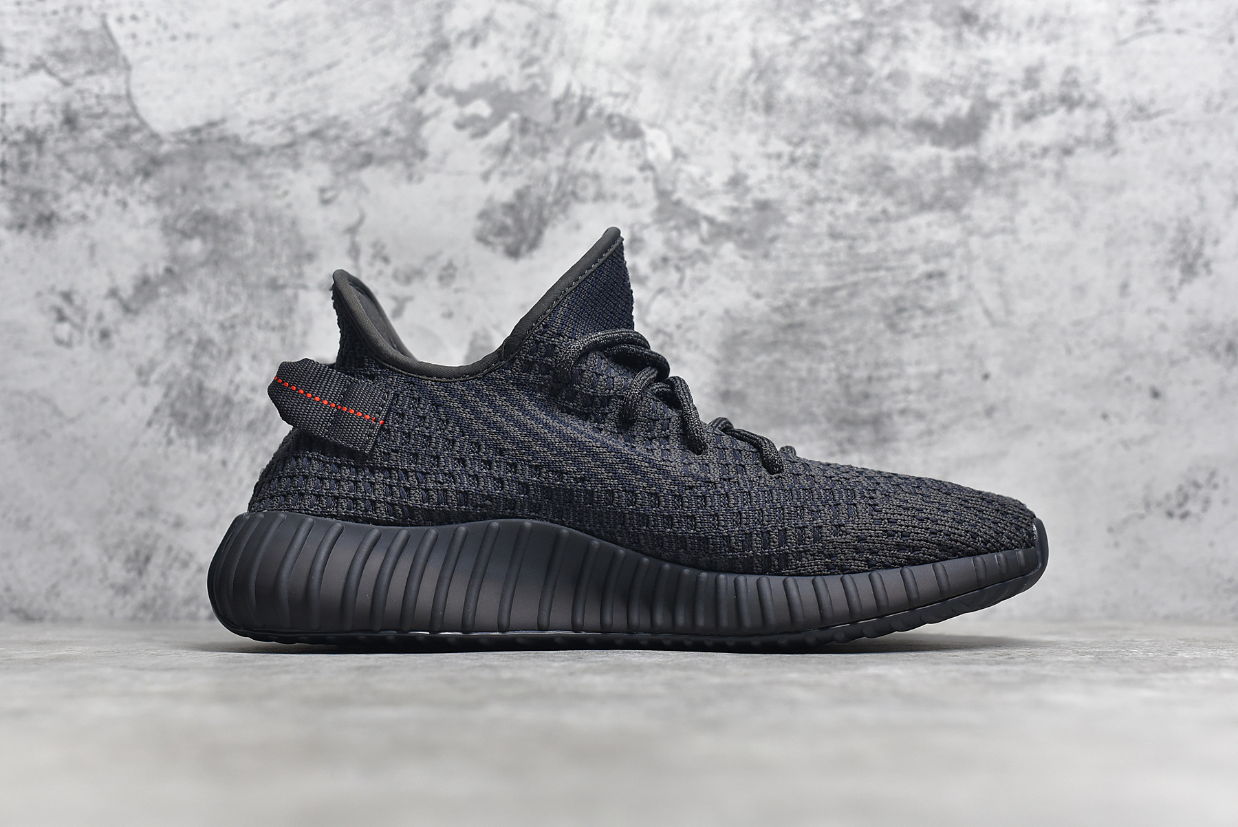 Yeezy 350 V2 Static All Black Non-reflective