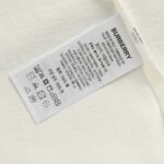 24ss Plaid Neckline Embroidery Logo T-Shirt