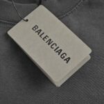 24ss Mottled Coca Cola Logo Wash Broken Holes T-Shirt