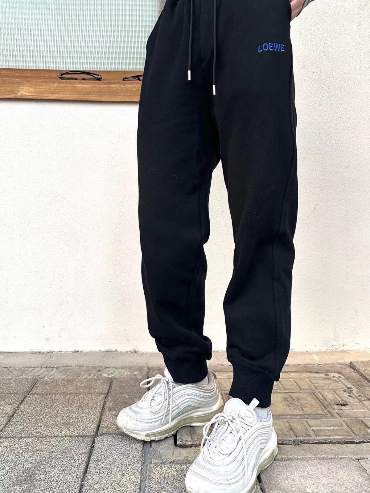 Howl's Moving Castle Flame Embroidery Logo Pants
