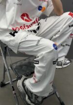 Multiple Logos Pants