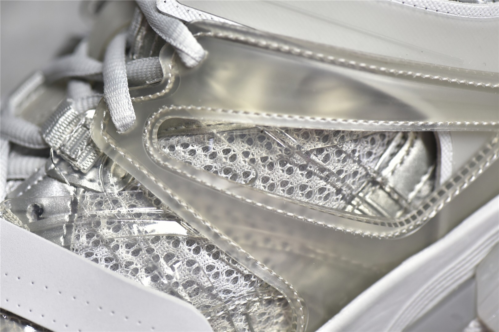 Balenciaga Track Clear Sole Sneaker Gray