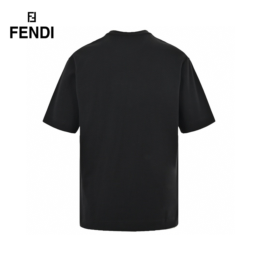 24ss Gradual Change Color FF Logo T-Shirt