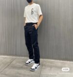 24ss Gold Thread Embroidery CD Logo T-Shirt