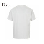 24ss Gold Thread Embroidery CD Logo T-Shirt