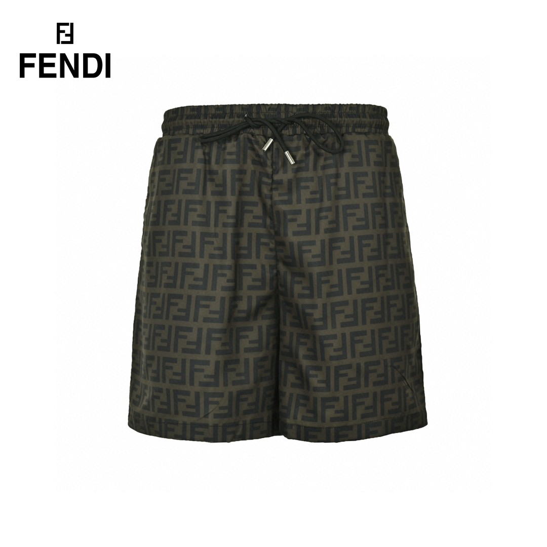 24ss Full Double F Logo Beach Short