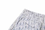 CD Full Logo Jacquard Weave Denim Short