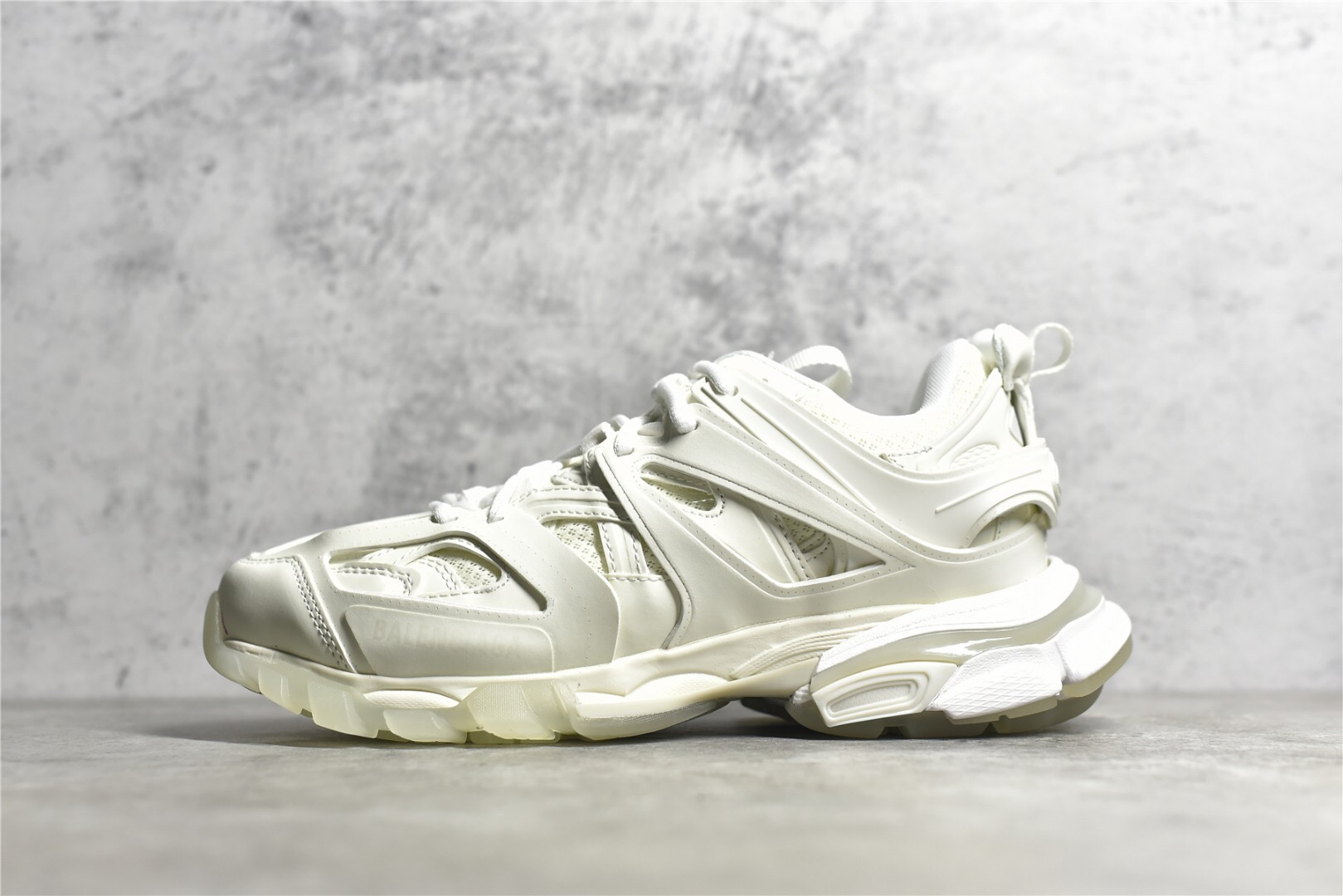 Balenciaga Track Clear Sole Sneaker Cream GID