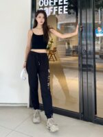 23Fw Embroidery Logo Pants