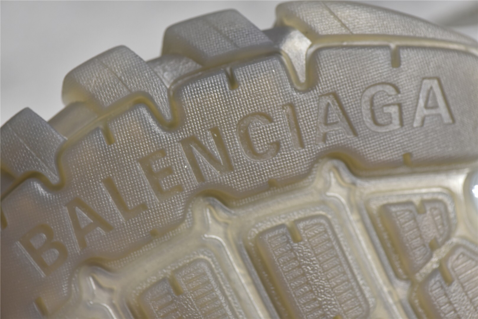 Balenciaga Track Clear Sole Sneaker Gray