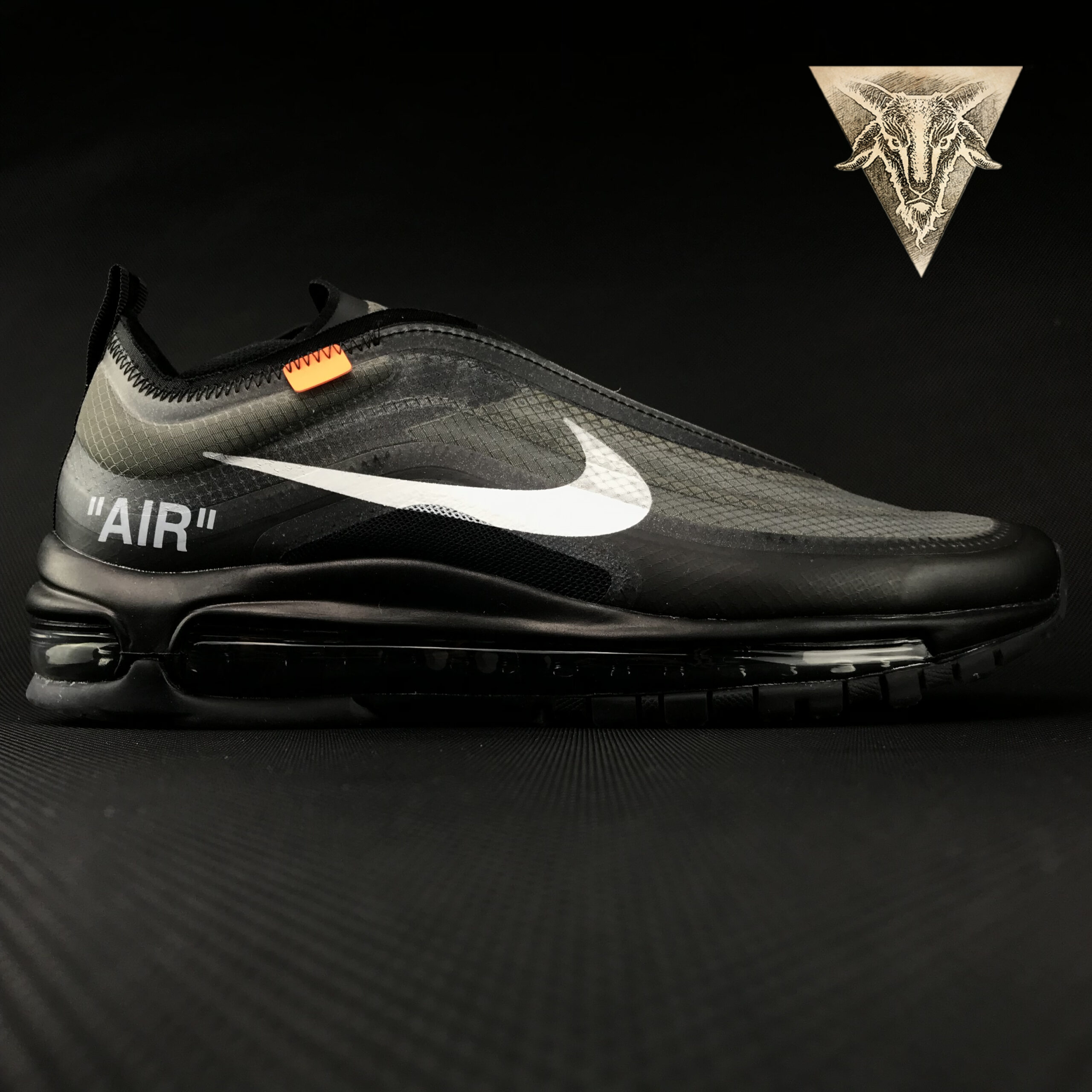 Air Max 97 x OW Black Nero