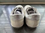 Super-Star sneakers with silver sparkle foxing and metal stud lettering