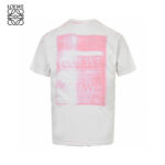 24ss Graffiti Tie-Dye Logo T-Shirt