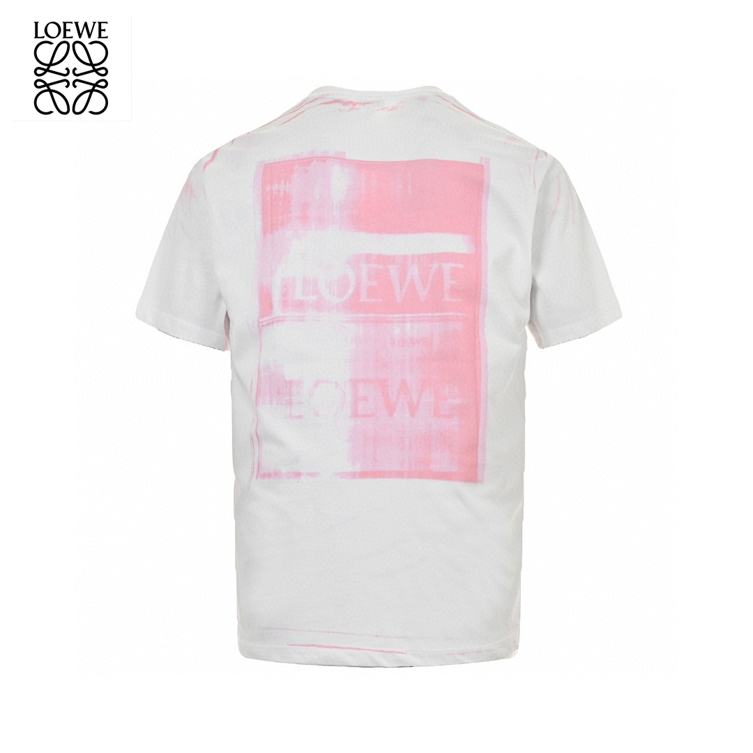 24ss Graffiti Tie-Dye Logo T-Shirt