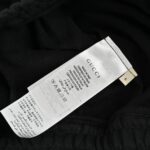 Embroidery Double G Signature Logo Cotton Short