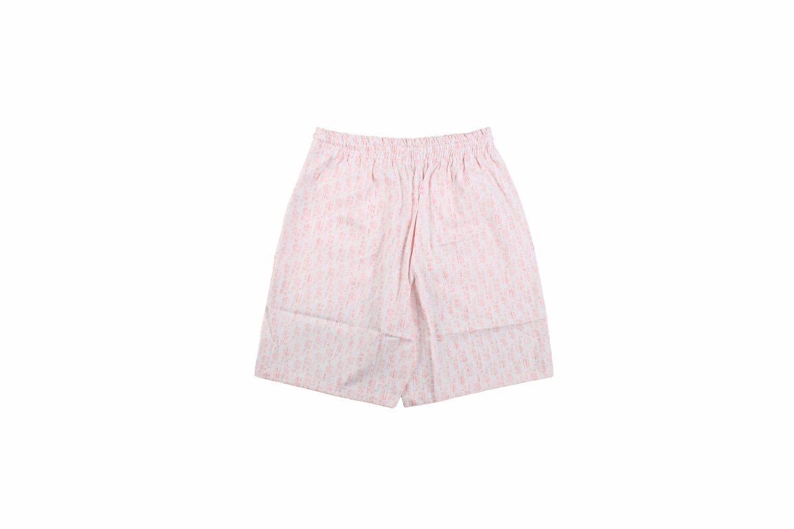 CD Full Logo Jacquard Weave Denim Short
