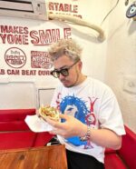 Blue Jesus Logo T-Shirt