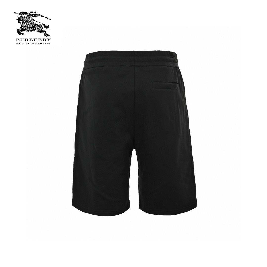 Knight Warhorse Logo Hollow Out Plaid Patch Short