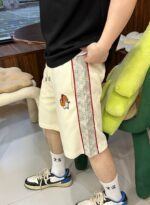 24ss Embroidery Logo Short