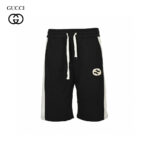 Joint Inlay Double G Embroidery Logo Short