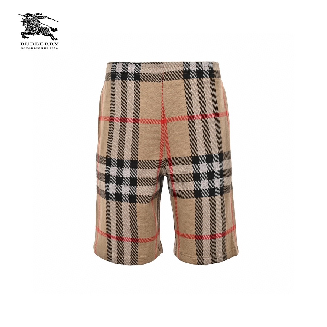 24ss Plaid Knit Short