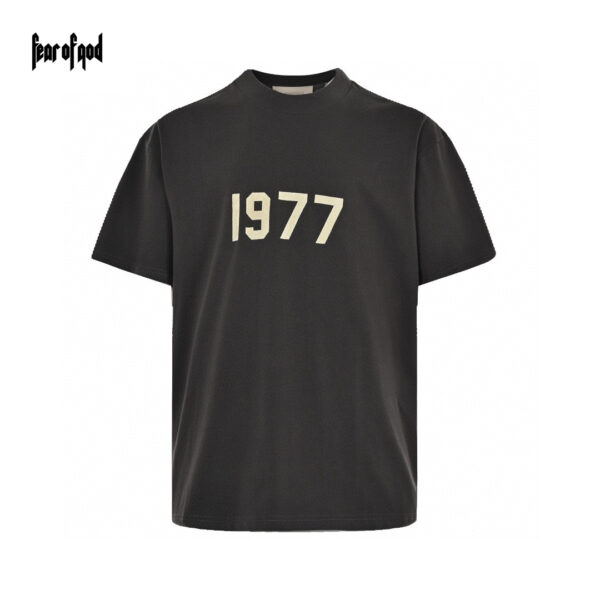 Essentials 1977 Flocking Logo T-Shirt