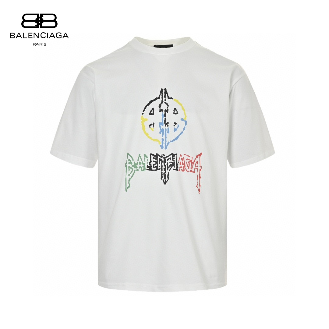 24ss Colorful Logo T-Shirt