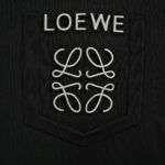 24ss Fake Pocket 3D Embossment 3M Reflective Logo T-Shirt
