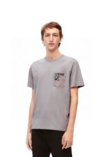 24ss Pocket Embroidery Logo T-Shirt