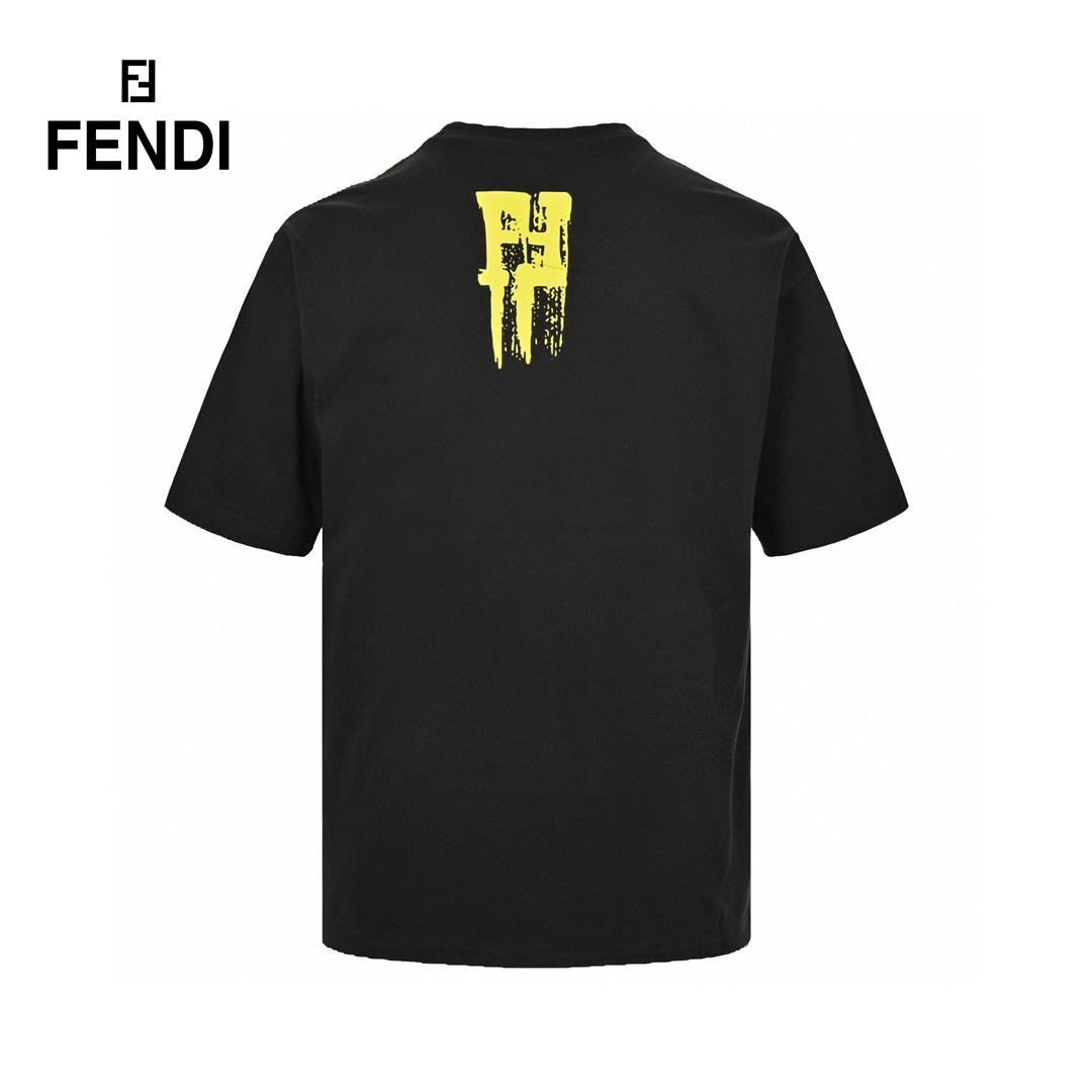 24ss Brush Painting Logo T-Shirt