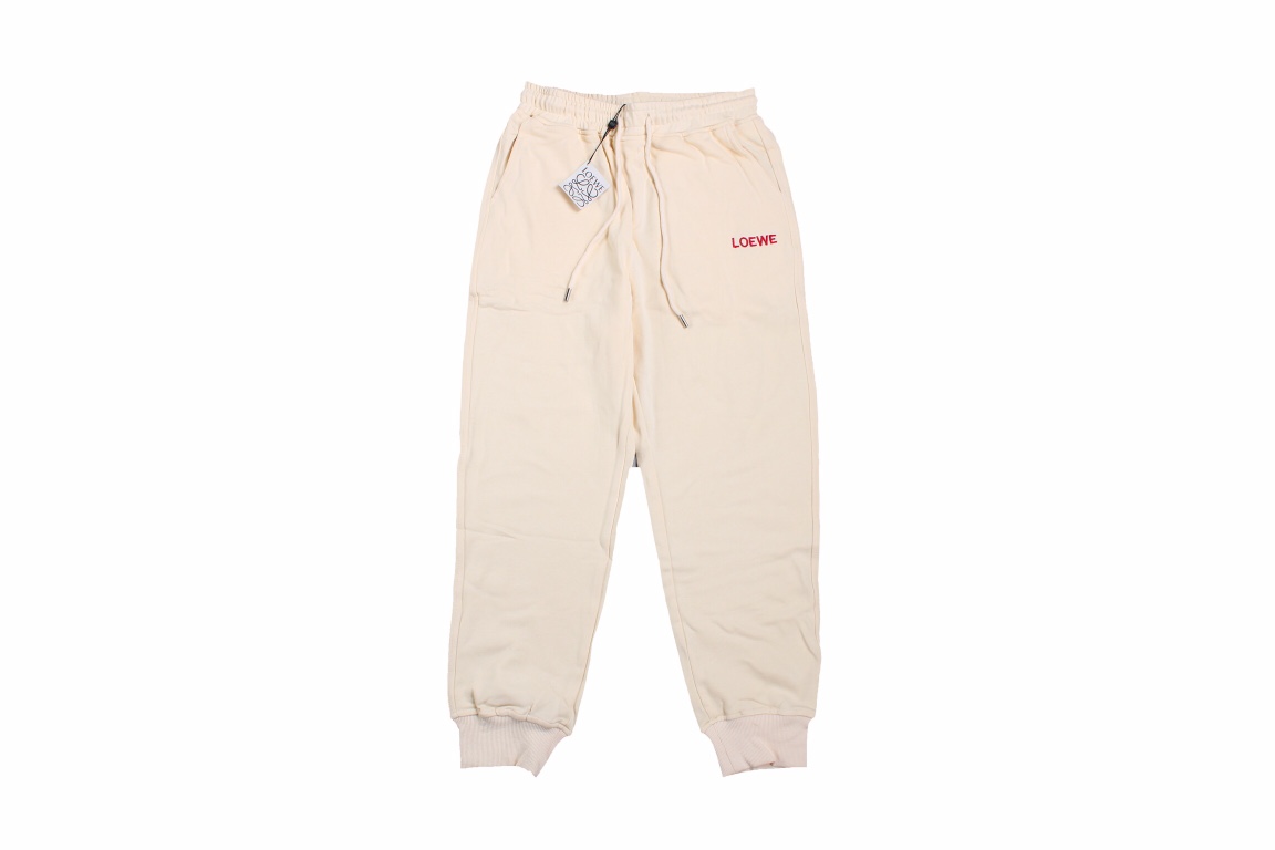 Howl's Moving Castle Flame Embroidery Logo Pants