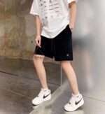 Joint Color Embroidery Logo Short