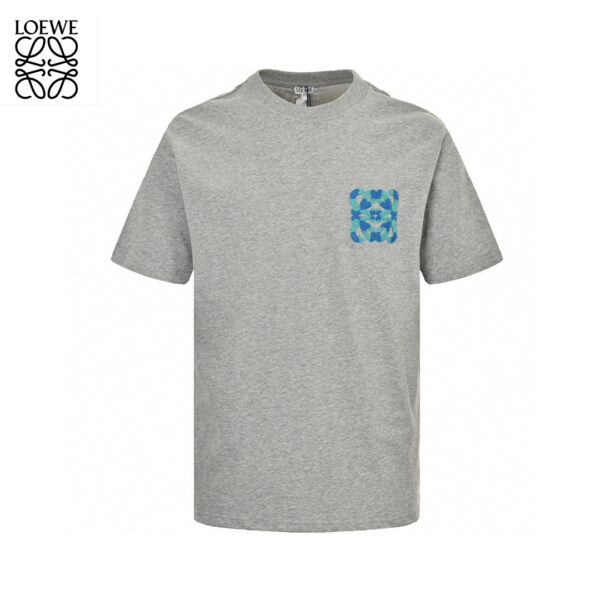 24ss Towel Embroidery Logo T-Shirt