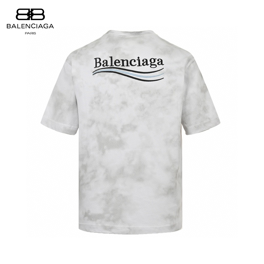 24ss Embroidery Coca Cola Logo Mud Dyeing T-Shirt