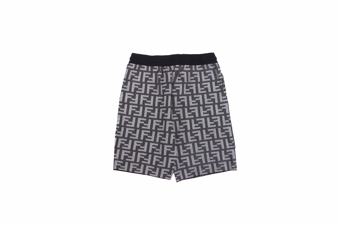 Ghost Line Double F Logo Knit Short