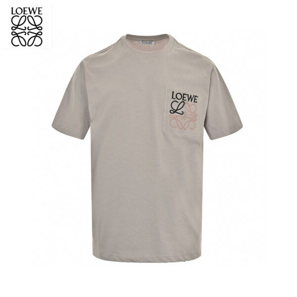 24ss Pocket Embroidery Logo T-Shirt
