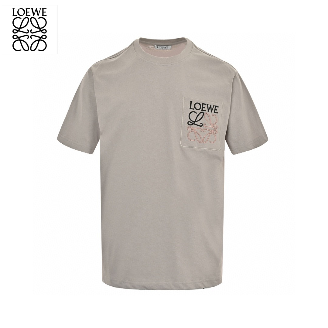 24ss Pocket Embroidery Logo T-Shirt