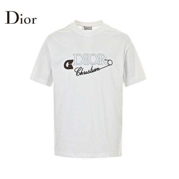 24ss Embroidery Clip Logo T-Shirt