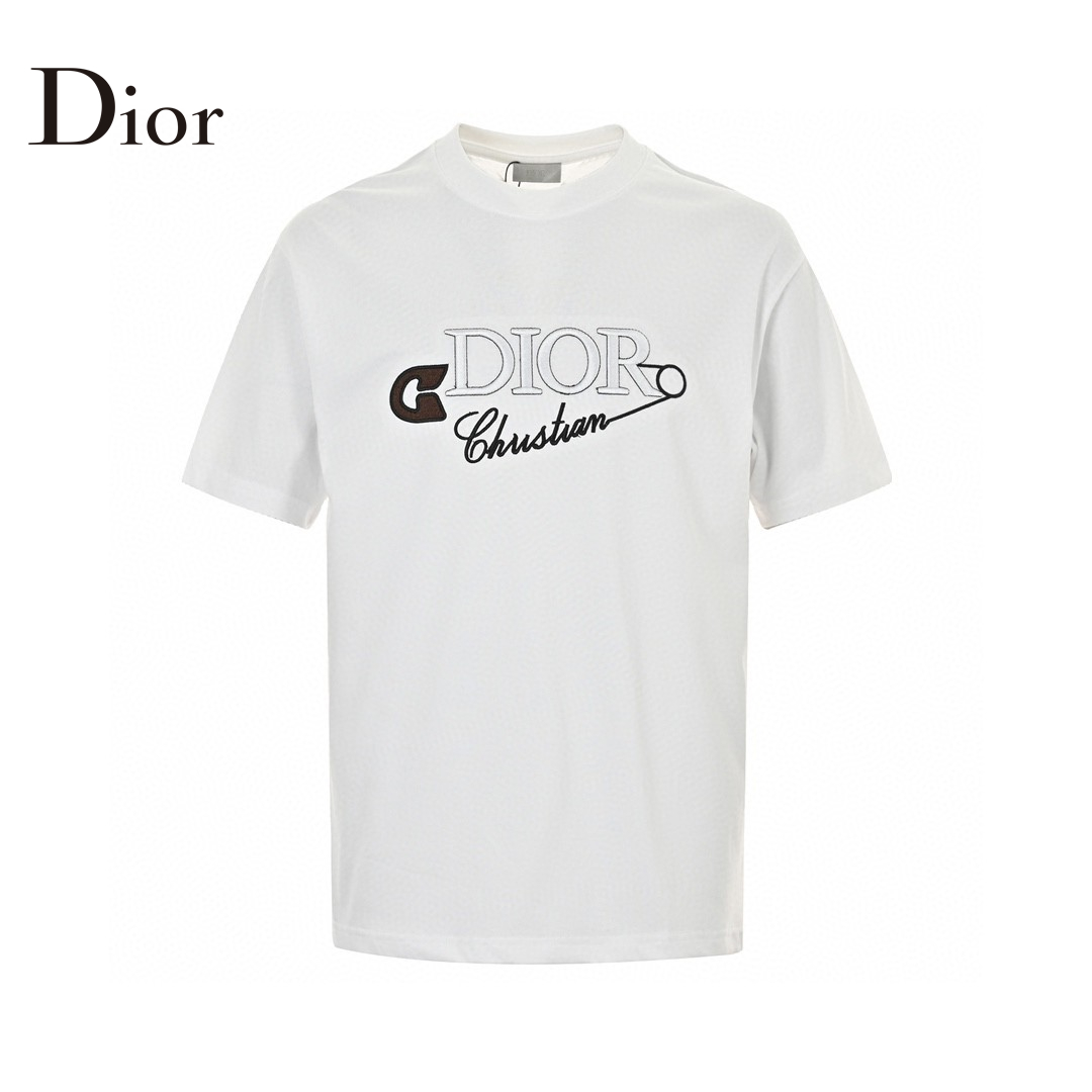 24ss Embroidery Clip Logo T-Shirt
