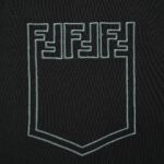 24ss FF Embroidery Logo Fake Pocket T-Shirt